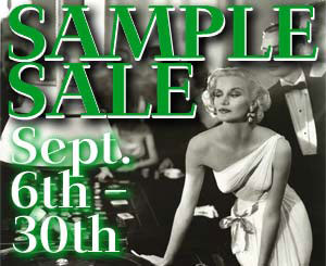 Showroom Seven Fall Sample Sale
