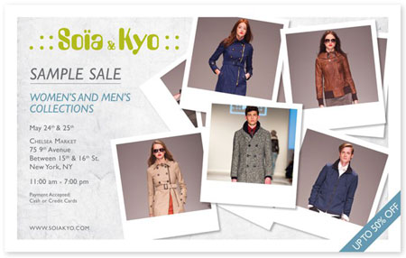 Soia & Kyo Sample Sale