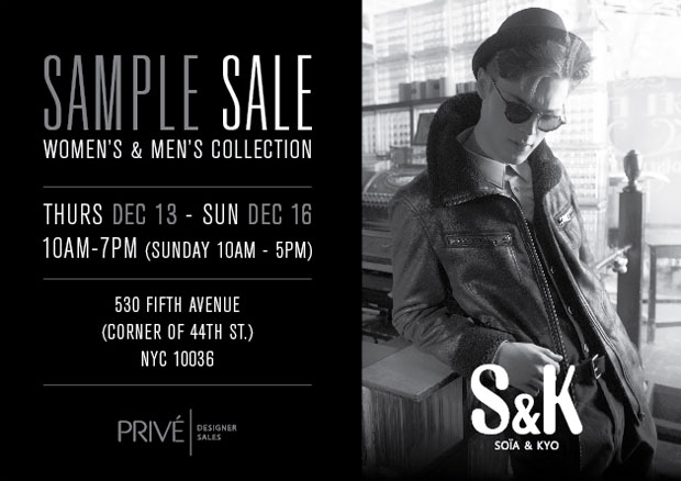 Soia & Kyo Sample Sale