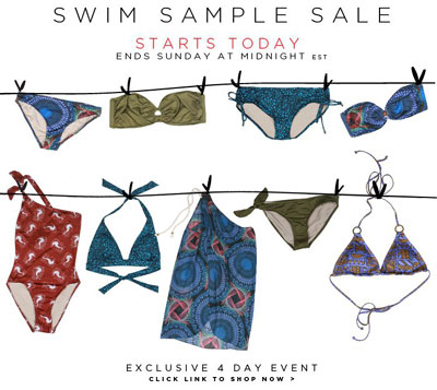 Tibi Swim Online Sample Sale