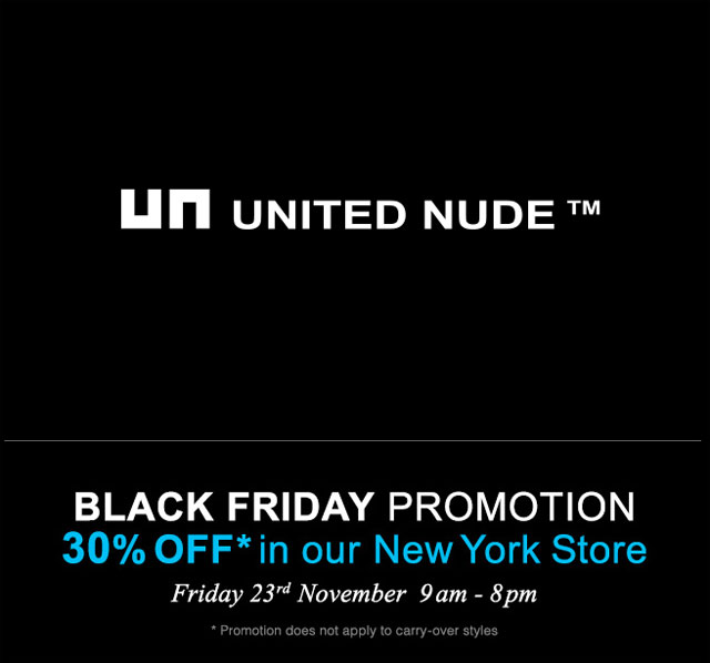 United Nude Black Friday Sale