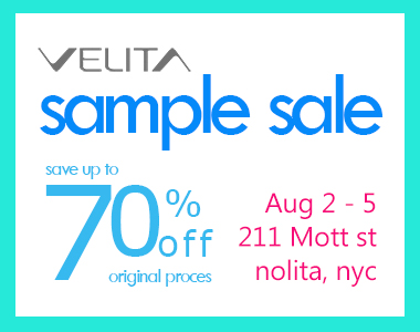 Velita Sample Sale