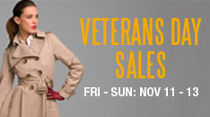 Woodbury Common Premium Outlets Veteran's Day Sale