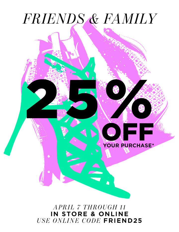 Vince Camuto Footwear & Accessories New York Friends & Family Sale ...