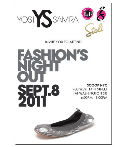 Yosi Samra Fashion's Night Out at Scoop NYC: 9/8