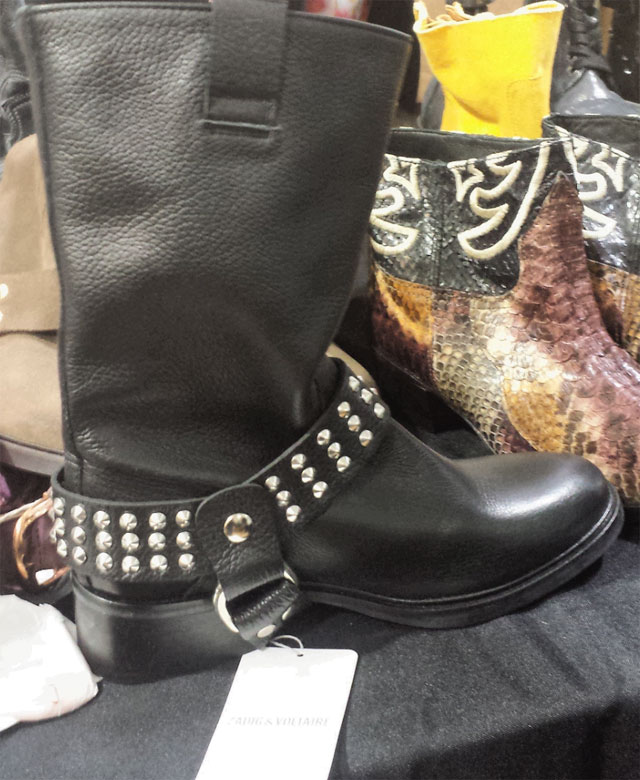 Boots for $220; flats, sandals and stilettos for $110 at Zadig & Voltaire Sample Sale