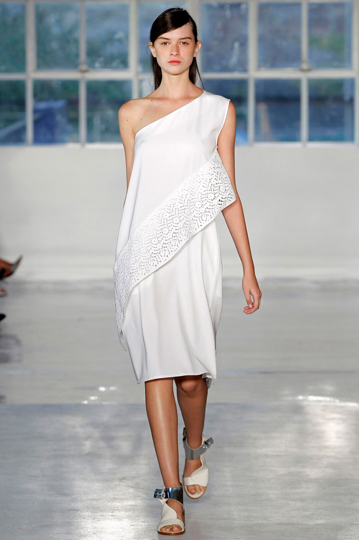 Zero + Maria Cornejo Spiral Dress in Block Lace: $325 (orig. $1,595)