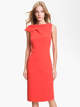 Rachel Roy Double Face Sheath Dress