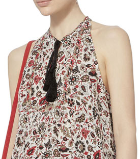 A.L.C. Levi Floral Printed Top