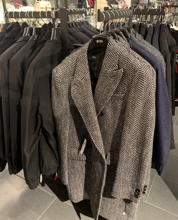 Harden diep grijs Hugo Boss Clothing New York Sale at Luxe Market Soho