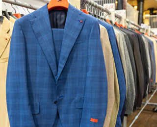 Isaia Sample Sale in Images