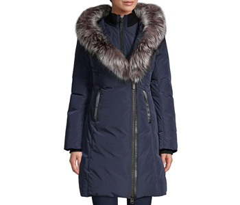 Mackage Kay Fox Fur-Trim Down Jacket $990