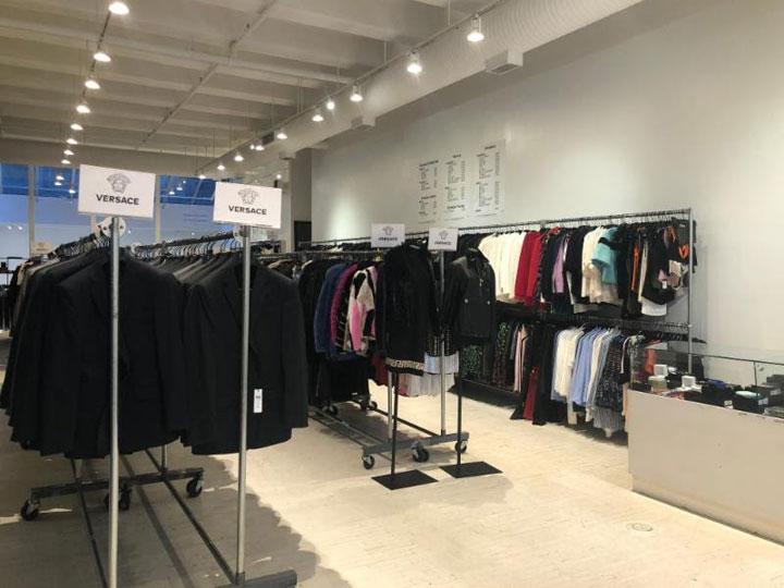 Pics from Inside the Versace Sample Sale