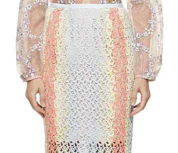 Gabriela Hearst Monique Pastel Skirt