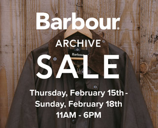 Barbour Archive Sale