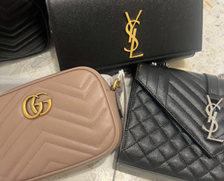 Designer Handbag Sample Sale ft. YSL & Gucci