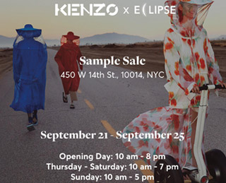 Kenzo Sample Sale