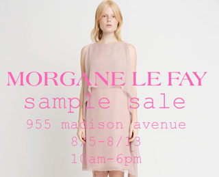 Morgane Le Fay Sample Sale